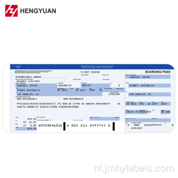 PVC Airline Travel Bagage Tickets Scale